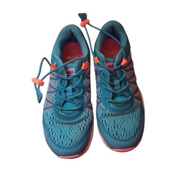 Girls Avia Teal Pink Orange All Terrain Sneakers Size 4 (Big Girl) - Picture 5 of 5